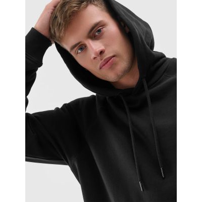 3. Men's sweatshirt with hood, open, 4F 4FRAW24TSWSM1821-20S