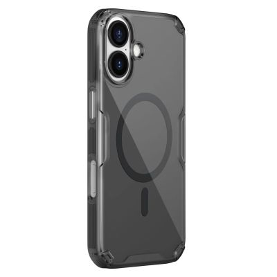2. Nillkin Nature TPU Pro Magnetic Case Compatible with MagSafe for iPhone 17 - Translucent Black