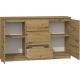 5. 2-Door Chest of Drawers, 3 Drawers, Artisan