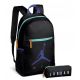 Air Jordan School Backpack Pencil Case Pouch Black - DZ0703-013
