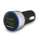 SAVIO Quick Charge 3.0 SA-06/B smartphone car charger (2400 mA, 3000 mA; USB)