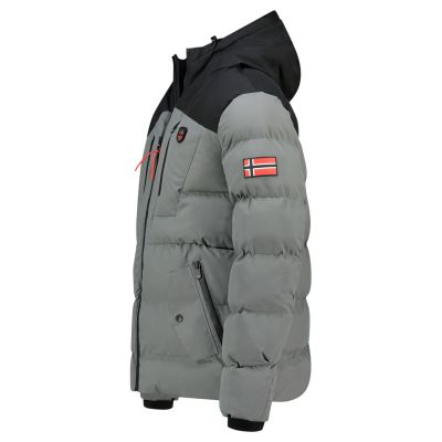 4. Men’s parka Geographical Norway CACHOT GREY DB MEN 068 (WA1698H/GN-GREY)