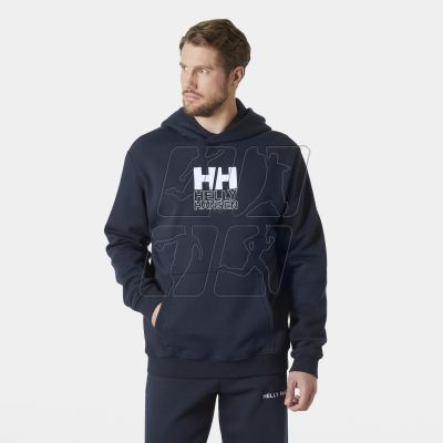 4. Helly Hansen Cotton Fleece Hoodie M 54158 597