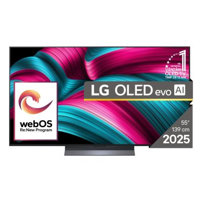 9. LG OLED55C51LA OLED EVO 55'' 4K Ultra HD 120 Hz TV WebOS Dolby Digital Black