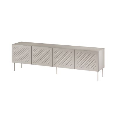 SIENA TV cabinet 200x40x60 cashmere matt