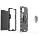 2. Ring Armor Case Kickstand Tough Rugged Cover for Samsung Galaxy A42 5G black