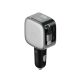 4. Cuktech CC903P 100W Car Charger with Display and 70cm Retractable USB-C Cable - Gray
