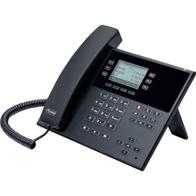 7. Auerswald COMfortel D-110 telephone - VoIP with caller ID - SIP, RTCP, RTP, SRTP, SIPS - three-way call