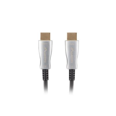 8. LANBERG HDMI CABLE M/M V2.0 80M OPTICAL AOC CA-HDMI-20FB-0800-BK