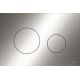 FLUSH BUTTON 9240921 LOOP CHROME