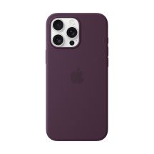 Apple iPhone16 Pro Max Silicone Case with MagSafe - Plum