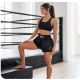 5. Women's Black COMBATWEAR Muay Thai Shorts | DBX Bushido