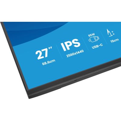 34. iiyama ProLite XB2797QSN-B1 computer monitor 68.6 cm (27") 2560 x 1440 px Quad HD LCD Black