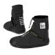 Perletti waterproof black low shoe covers, size L