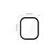 2. HYBRID GLASS TECH-PROTECT GLASS FLEX+ 2-PACK XIAOMI REDMI WATCH 6 BLACK