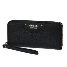 GUESS WOMEN'S WALLET BLACK BRENTON