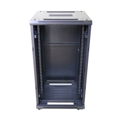 2. Extralink Rack Cabinet 22U 600x800 Black Floor Standing