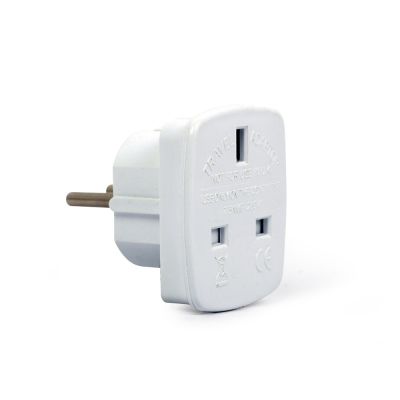GEMBIRD A-AC-UKEU-001 Adapter (English F - PL (10A) M; white)