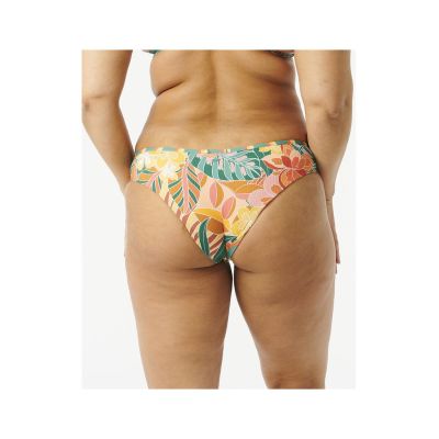 5. RIP CURL Brazilian Soul Revo Cheeky Green and Yellow Swim Briefs