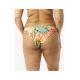 5. RIP CURL Brazilian Soul Revo Cheeky Green and Yellow Swim Briefs