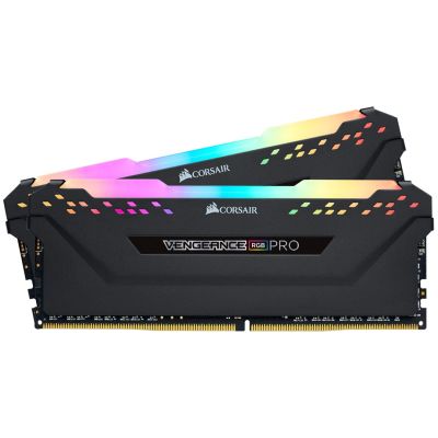 3. Corsair Vengeance RGB Pro CMW32GX4M2A2666C16 Memory Module 32GB 2 x 16GB DDR4