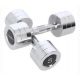 2. Chrome dumbbells 2x5 kg HMS CHD05