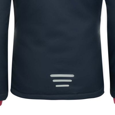 6. Trollkids Girls Hallingdal Jacket with Hood, Navy/Pink (223-114)