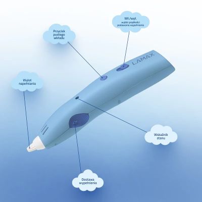 2. LAMAX ArtKid1 3D ballpoint pen, blue
