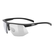 Uvex aerios V Multisport Glasses For Boys and Girls Semi-Rimless Black