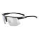 Uvex aerios V Multisport Glasses For Boys and Girls Semi-Rimless Black