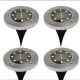 12. SOLAR LAMP 8 LED SMD FOR DRIVE INTO THE GROUND, SET OF 4 PCS