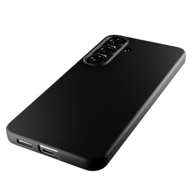 7. Puro Icon Silicone Case for Samsung Galaxy S25 - Black