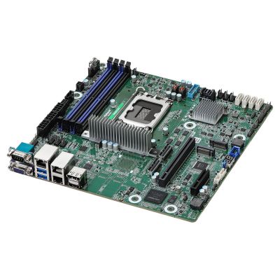 2. Asrock W880D4U motherboard Intel W880 LGA 1851 (Socket V1) micro ATX