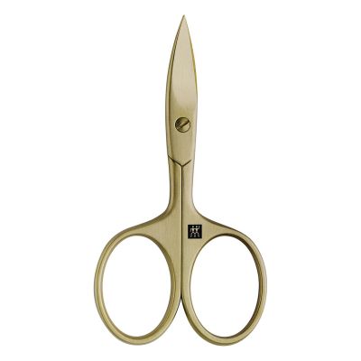 4. ZWILLING 47580-091-0 TWINOX Nail Scissors, Gold, 9 cm