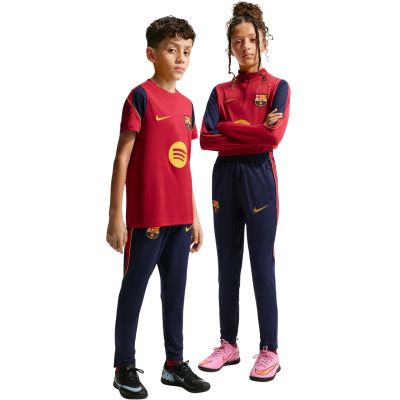 7. Nike FC Barcelona Strike Kids' Pants Navy Blue II2809 498