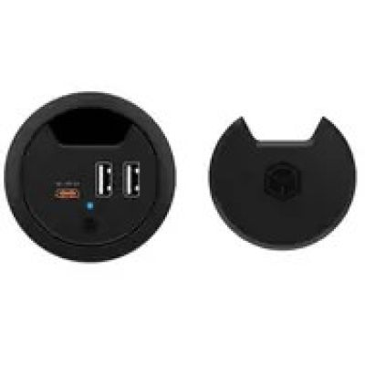 6. ICY BOX IB-HUB1407 Universal Black AC Fast Charging Internal