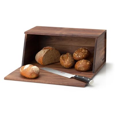 3. Continenta bread box, walnut