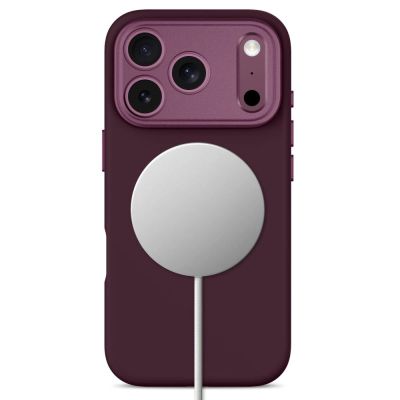 4. Tech-Protect Uniq MagSafe CC case for iPhone 18 Pro / 17 Pro - burgundy