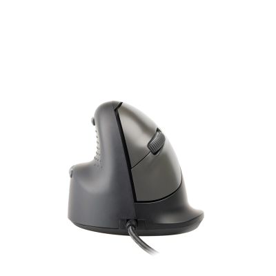 15. Ergonomic R-Go HE Left-Handed USB Mouse Black/Silver