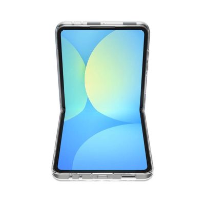6. Spigen AirSkin Mag MagSafe Case for Samsung Galaxy Z Flip 7 - Clear and White