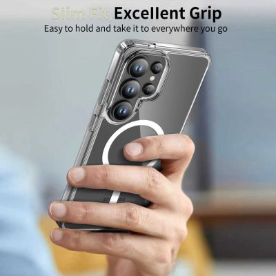 6. Tech-Protect FlexAir Hybrid MagSafe Case for Samsung Galaxy S26 Ultra - Transparent