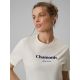 5. Women's loose T-shirt with print 4F 4FRAW25TTSHF3409-12S