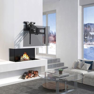 21. MACLEAN ELECTRIC TV MOUNT OVER FIREPLACE 37"-70" 35KG WITH REMOTE CONTROL MC-891