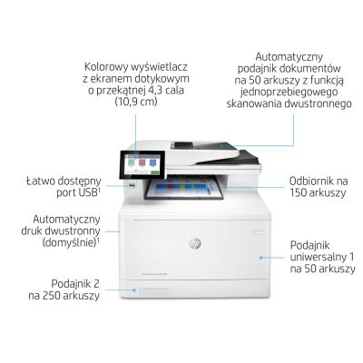 114. HP Color LaserJet Enterprise MFP M480f