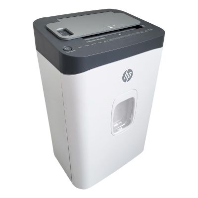 6. HP ONESHRED Auto 200CC Paper Shredder, White and Gray