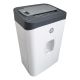 6. HP ONESHRED Auto 200CC Paper Shredder, White and Gray