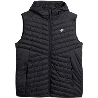 2. Men's vest 4F M344 deep black 4FWSS26TVJAM344 20S