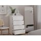 7. Malwa Chest of Drawers M4/60 WHITE