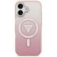 3. Guess IML Gradient Triangle Logo MagSafe Case for iPhone 17 - Pink
