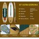 2. SUP SKATINGER Peninsula Trojan Horse 335x84x15 Touring board